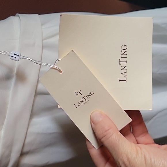 LanTing sz 14 Wedding Dress, New with Tags - Picture 4 of 16